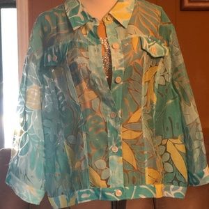 Sheer summer jacket